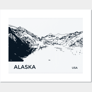 Alaska USA Posters and Art